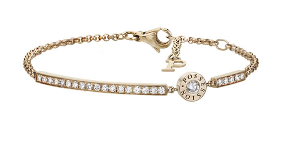Piaget Possession 系列玫瑰金手鍊,138,000元。